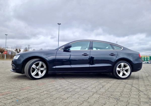 Audi A5 cena 54000 przebieg: 270000, rok produkcji 2013 z Poznań małe 22